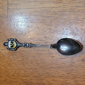 Vintage Crossing engine Germany Collectors Spoon